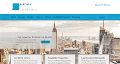 Desktop Screenshot of flatironmgmt.com